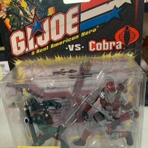 G.I. Joe Vs Cobra Snakes 2001 Eyes vs. Snake Shadow ACTION FIGURES NEW IN BOX